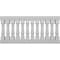 Ekena Millwork Fiberthane Oxford Balustrade Railing Kit, Style N (7 1/2" On-Center Spacing to Pass 4" Sphere Code) BALK42X084OXN - alternate 1